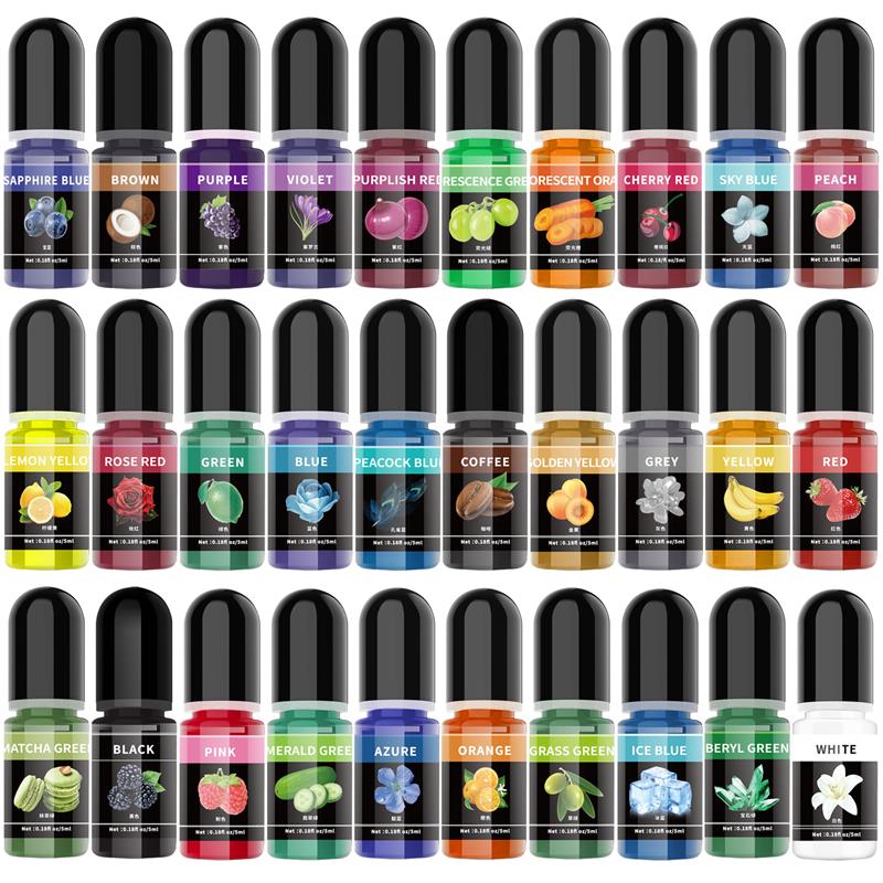 Epoxy Resin Ab - 5ml/botella de pigmento de resina epoxi,