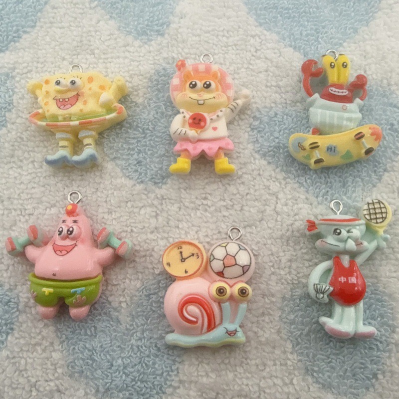 Resin Art Hanging - 10 piezas de colgantes de resina