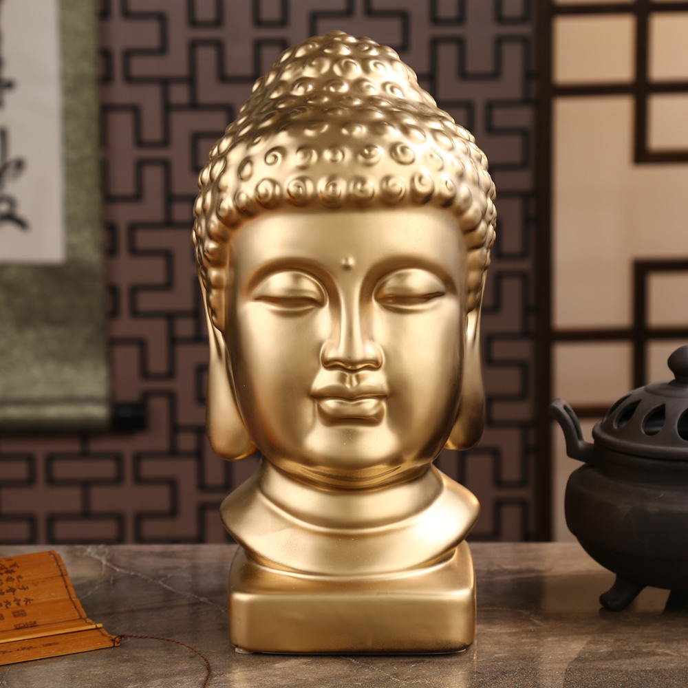 Resin Art India - Buda de 24 cm, de gran