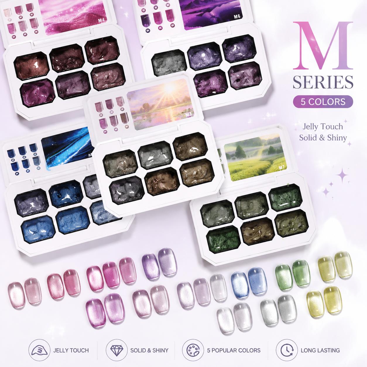 Resin Art Gel - Paleta de Gel Magnético Ojo de
