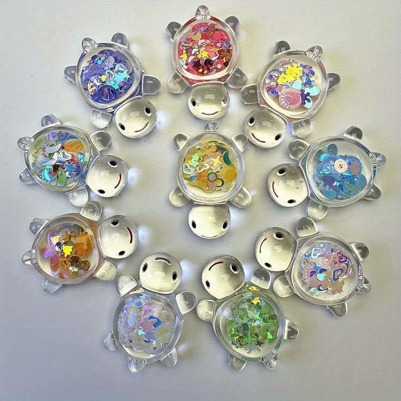 25/100 piezas, Pequeñas Tortug - Resin Art Beach Theme reseña y precio