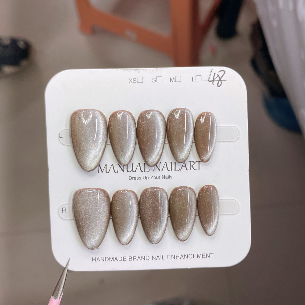 10 piezas de uñas postizas fra - Resin Art Gel reseña y precio