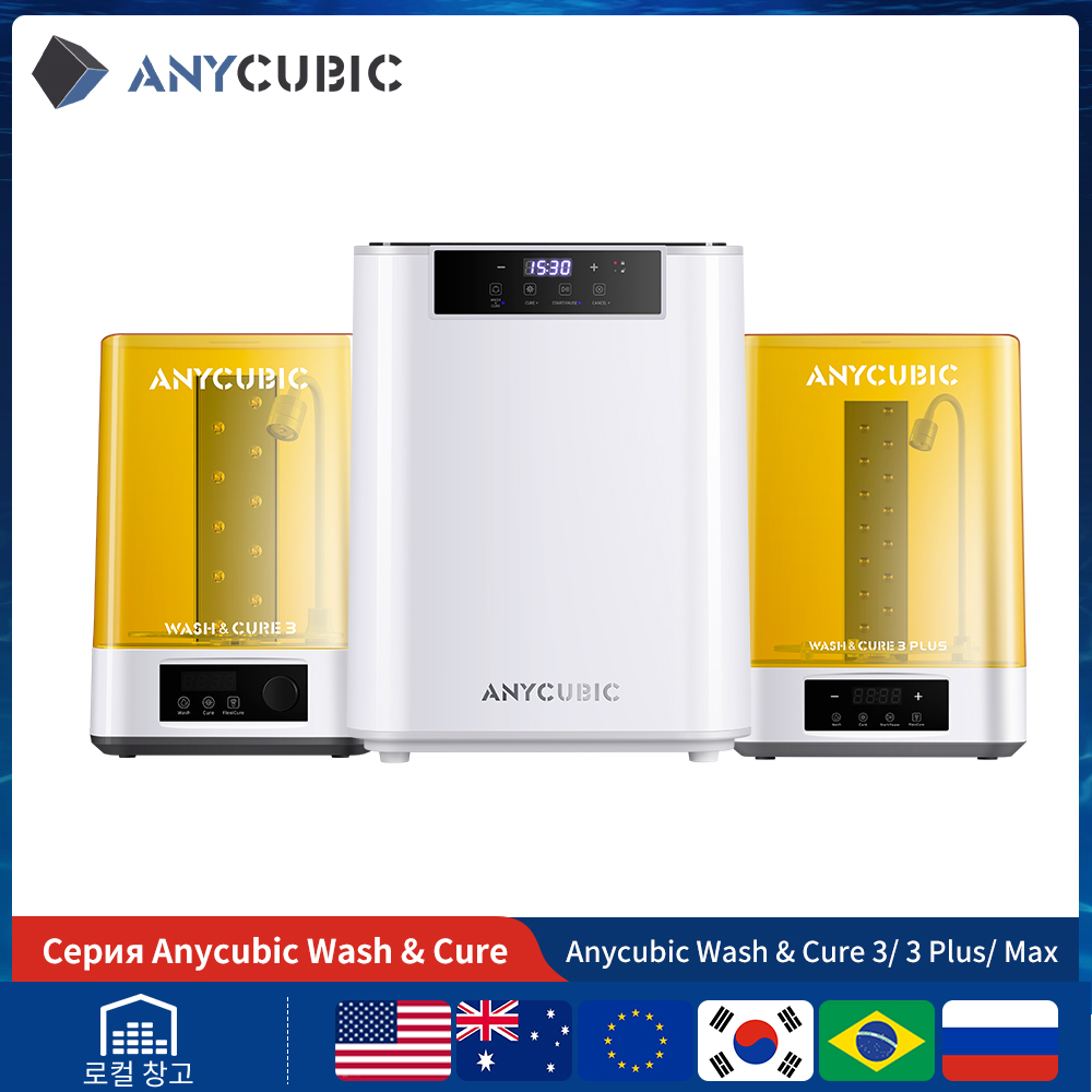 ANYCUBIC Wash & Cure 3/ 3 Plus - Resin Art Machine reseña y precio
