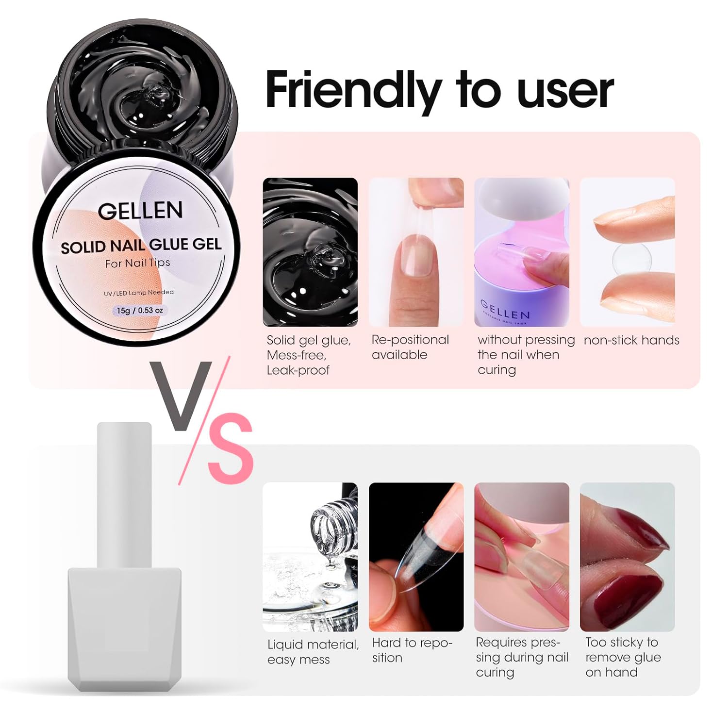 GELLEN - Gel Sólido para Uñas, - Resin Art Gel reseña y precio