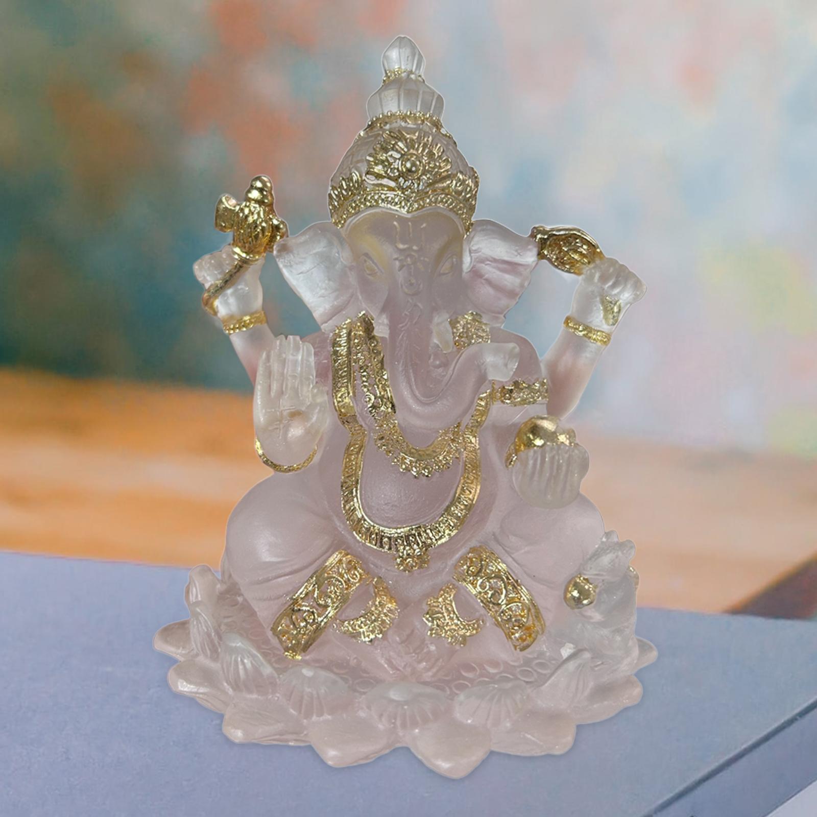 Figura de Ganesh, Artesanía Ar - Resin Art India reseña y precio