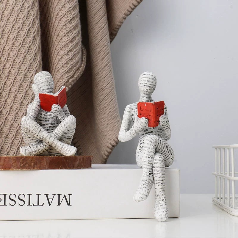 1 pieza de estatua de resina d - Resin Art Gift For Anniversary reseña y precio