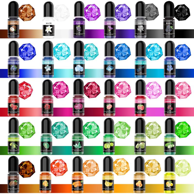 5ml/botella de pigmento de res - Epoxy Resin Ab reseña y precio