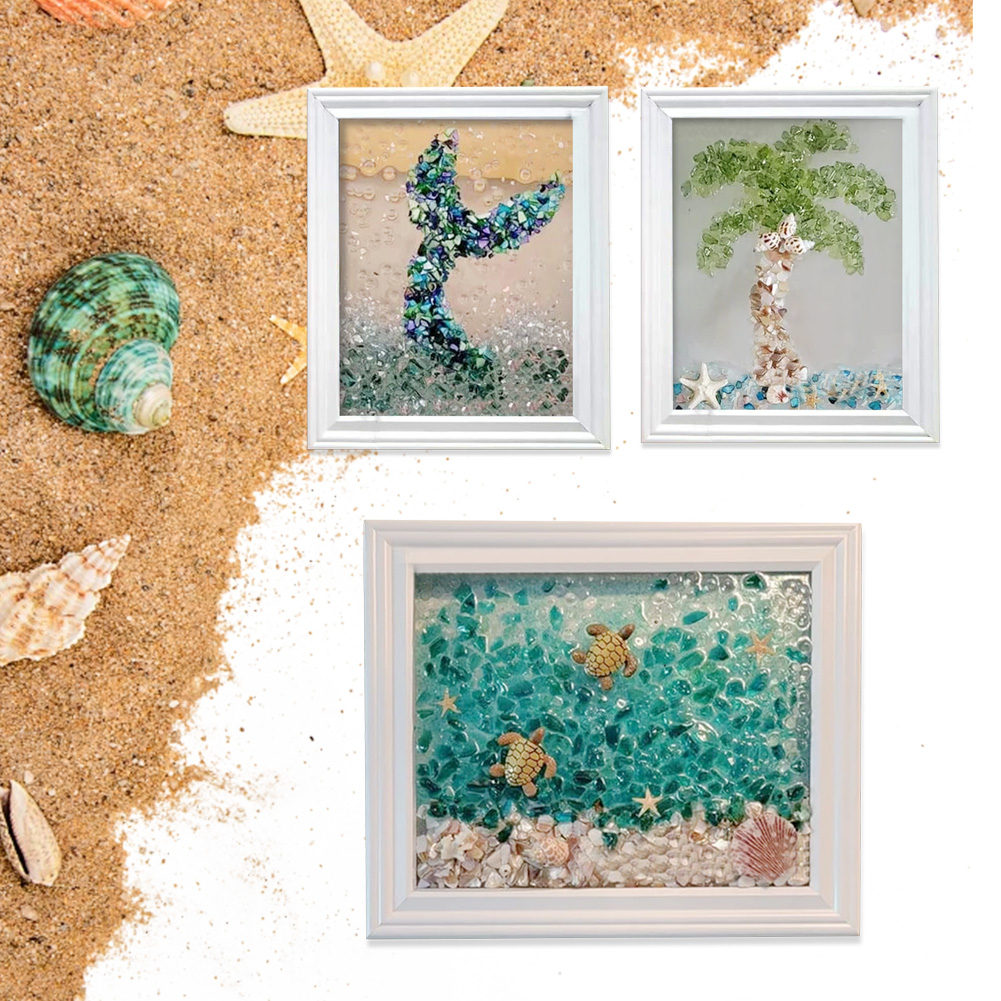 Kits de Arte con Cristal Marin - Resin Art Beach Theme reseña y precio