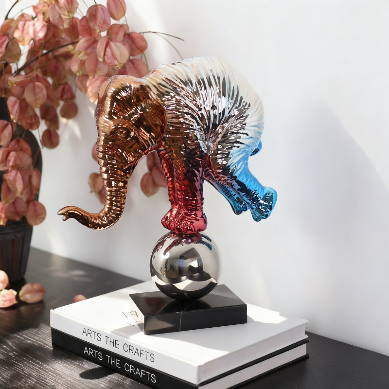 Estatua de Elefante con Graffi - Resin Art Gift For Anniversary reseña y precio