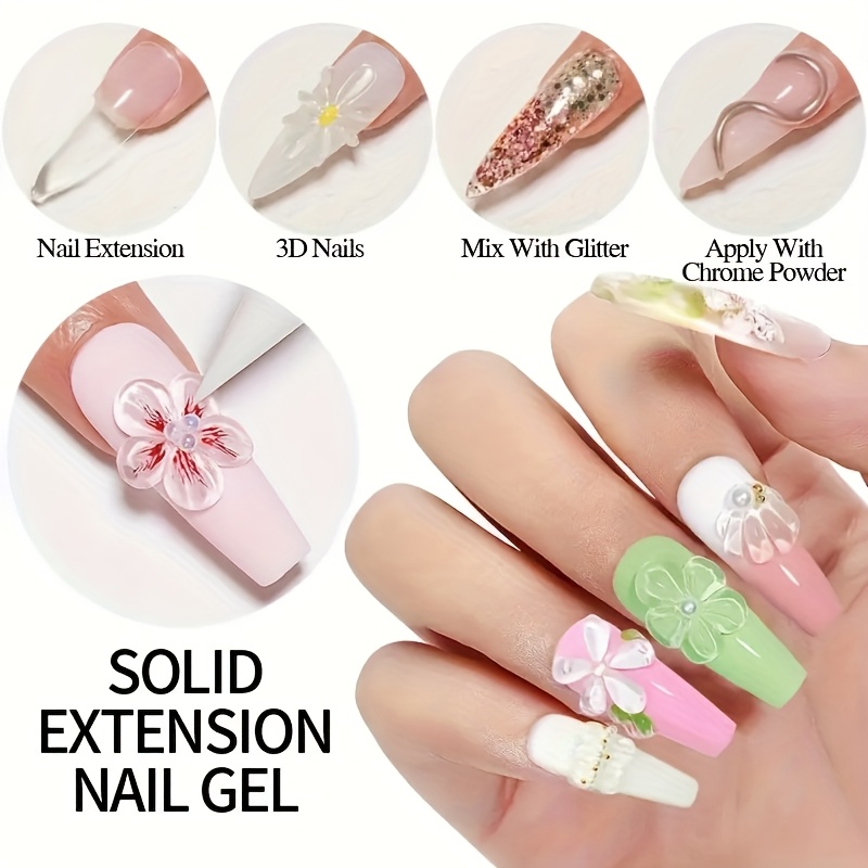 Gel de Uñas Transparente Antia - Resin Art Gel reseña y precio
