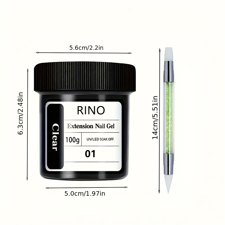 Gel de Uñas Transparente Antia - Resin Art Gel reseña y precio