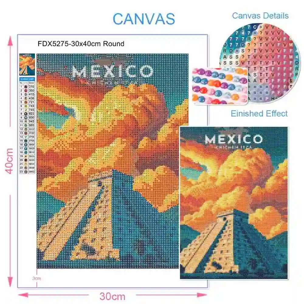 Pintura de Diamantes, Mosaico  - Resin Art India reseña y precio
