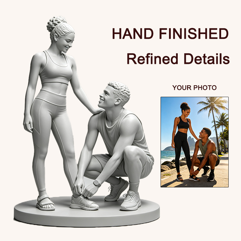 Figura de pareja impresa en 3D - Resin Art Wedding Gift reseña y precio