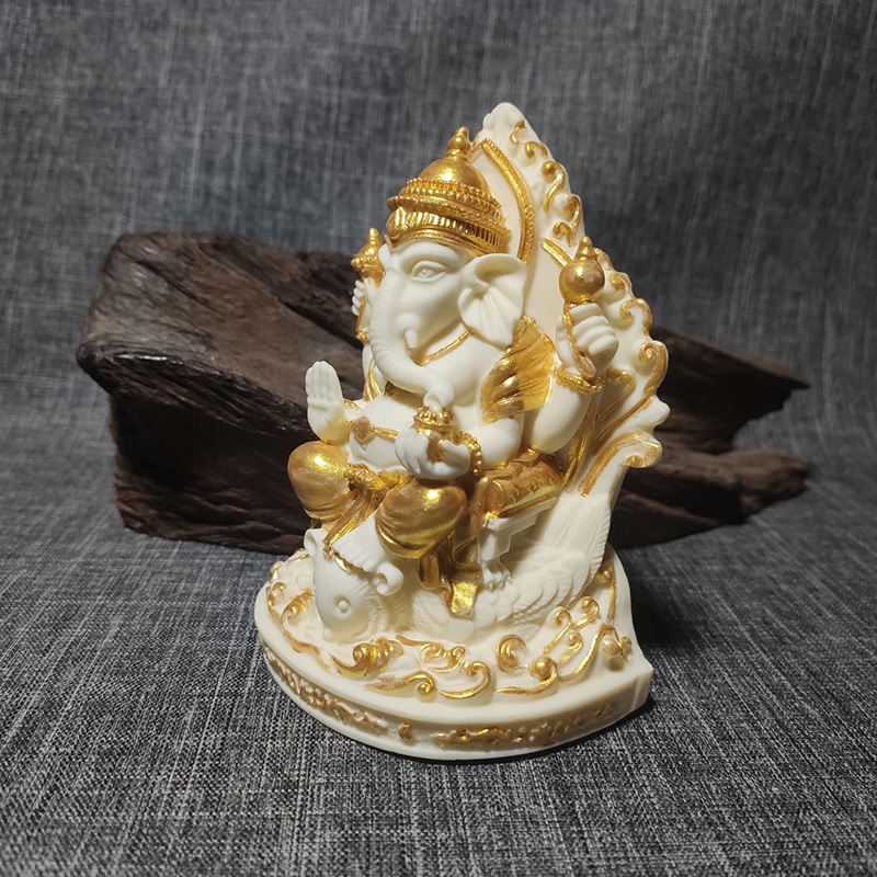 Figura de Ganesha, el elefante - Resin Art India reseña y precio
