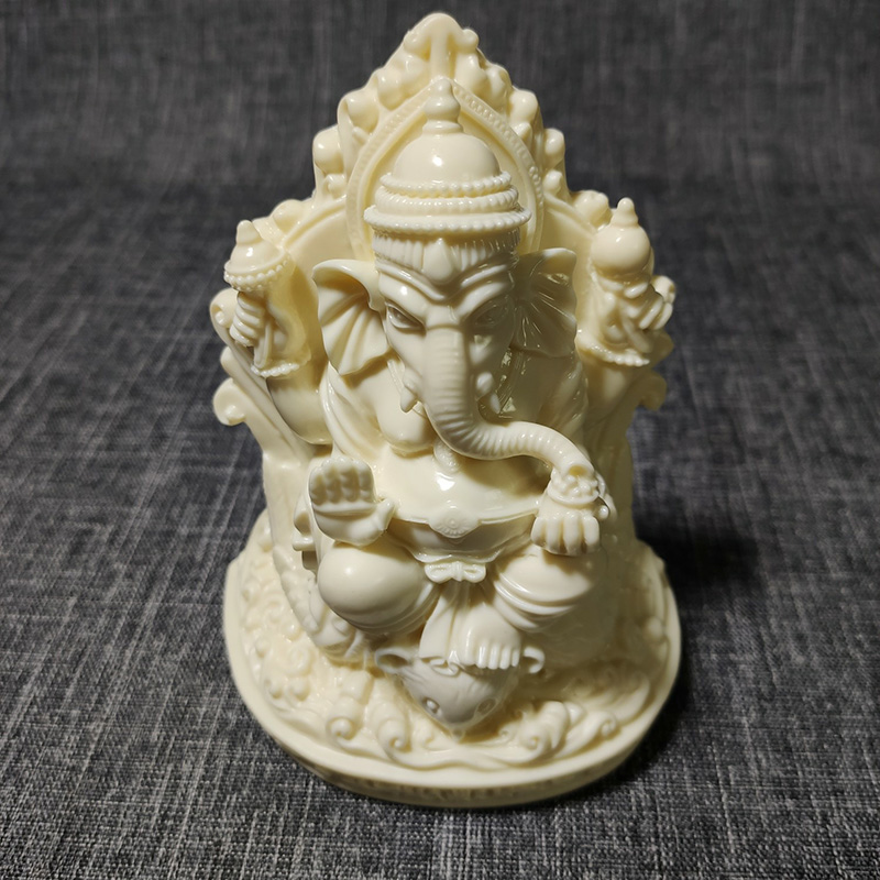 Figura de Ganesha, el elefante - Resin Art India reseña y precio