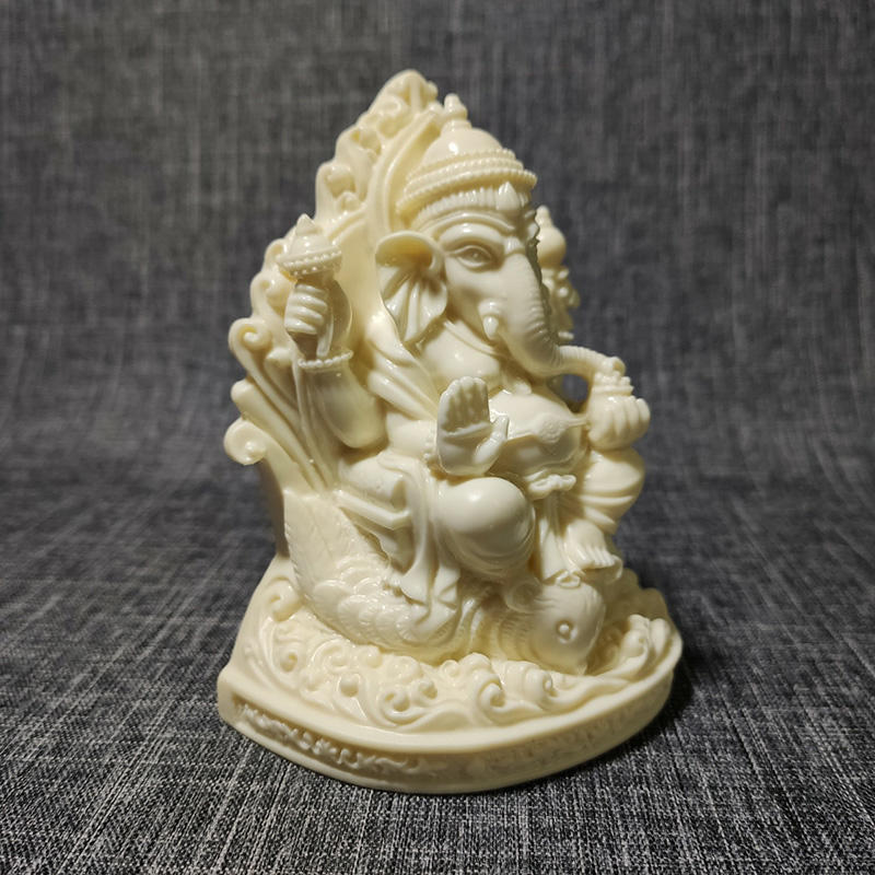 Figura de Ganesha, el elefante - Resin Art India reseña y precio