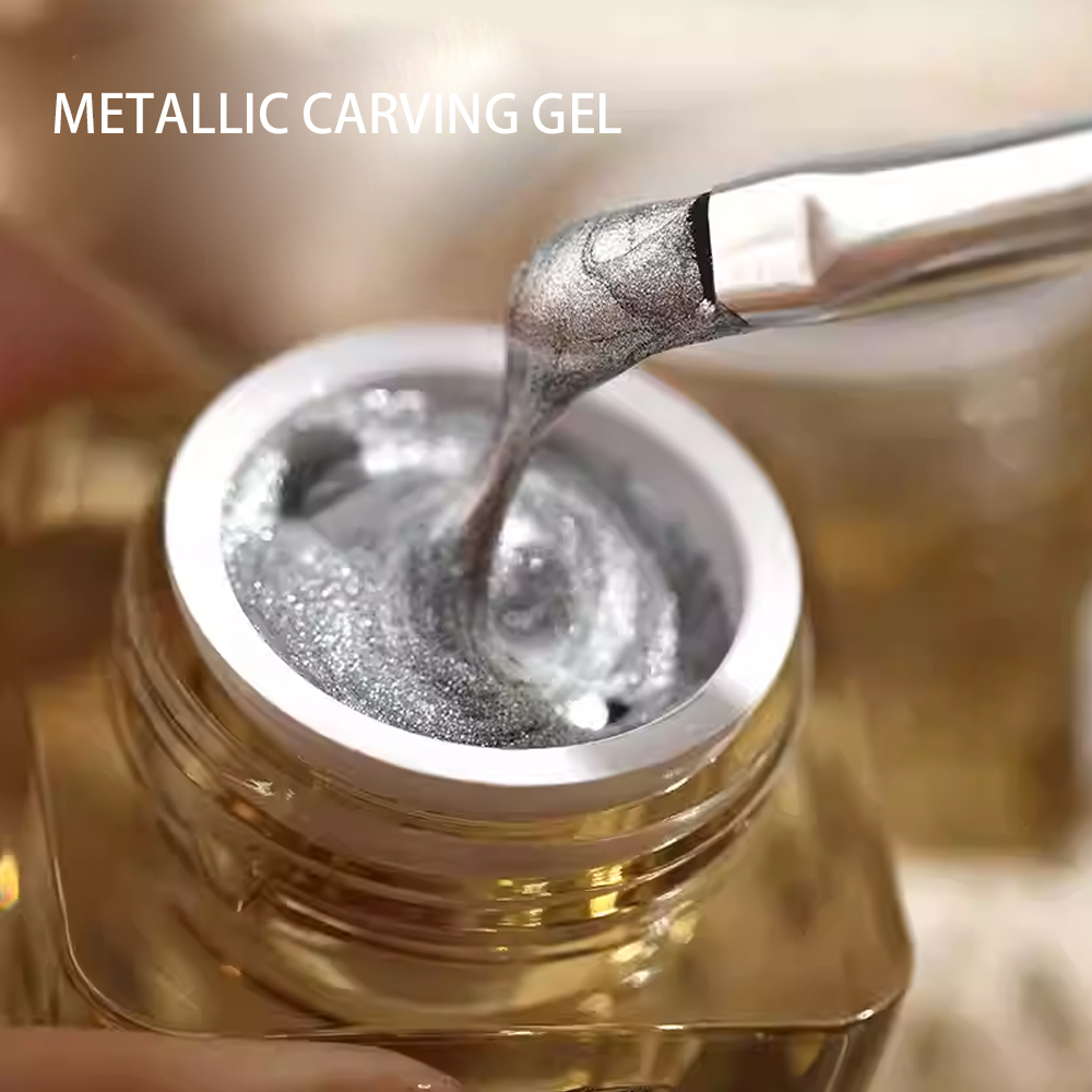 Gel Metálico para Esculpir Uña - Resin Art Gel reseña y precio