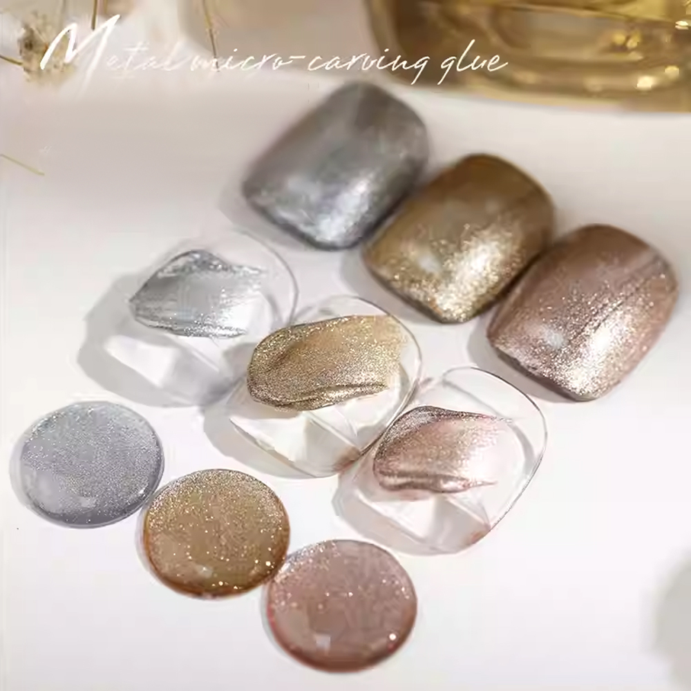 Gel Metálico para Esculpir Uña - Resin Art Gel reseña y precio