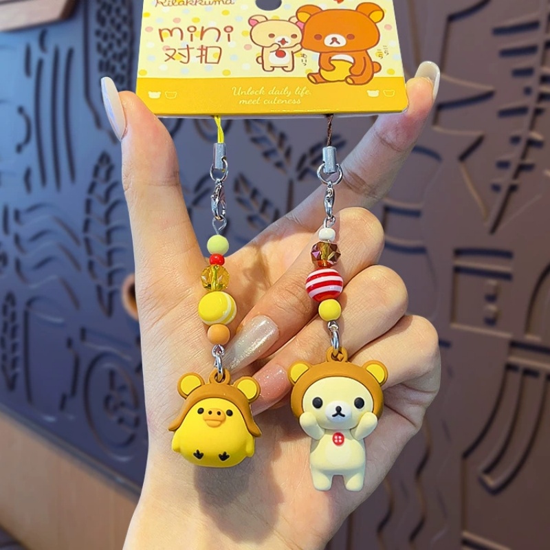 Lindo llavero de Rilakkuma/Kor - Resin Art Hanging reseña y precio