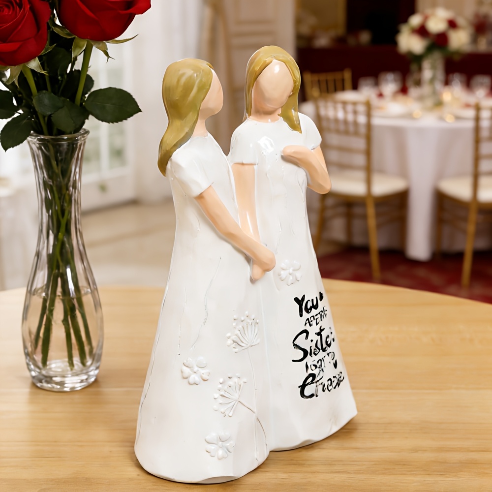 1 pieza de figura de hermana s - Resin Art Gift For Anniversary reseña y precio