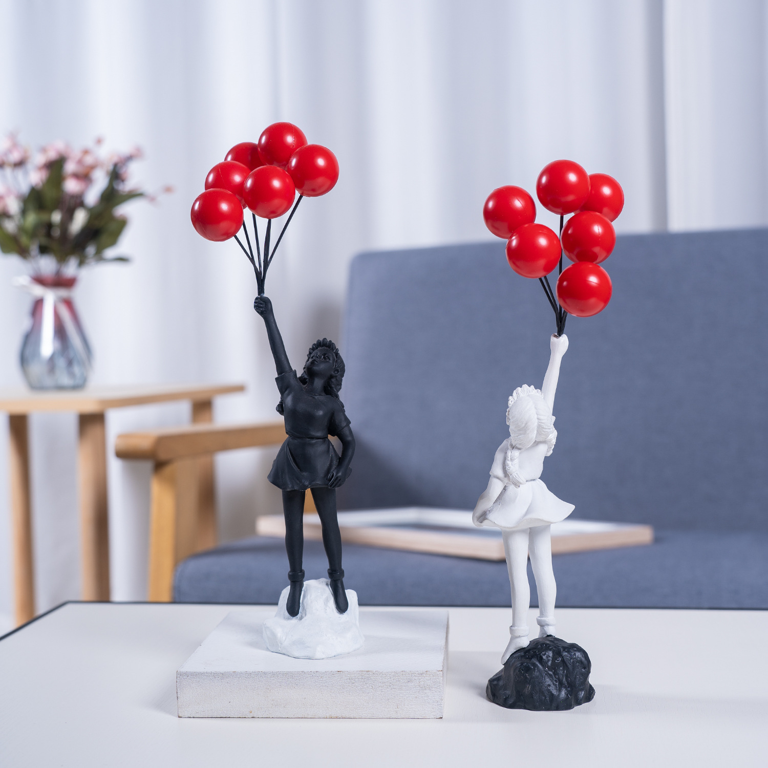 Figura Decorativa de Banksy, A - Resin Art Gift For Anniversary reseña y precio