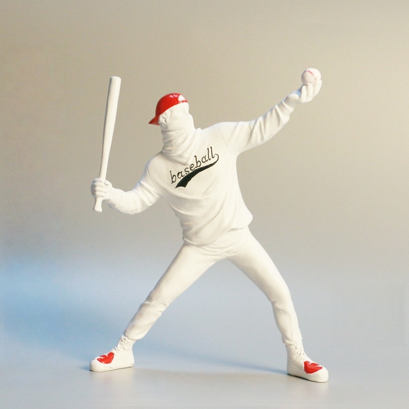 Figura Decorativa de Banksy, A - Resin Art Gift For Anniversary reseña y precio